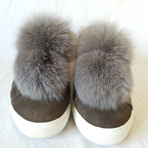 HERE / NOW GRAY SUEDE SNEAKERS WOME'S SIZE 39 - Picture 8 of 8